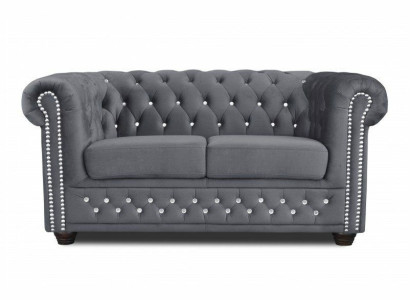 Chesterfield York Blink with Bed function Textile Couch Upholstery Sofas Couches new